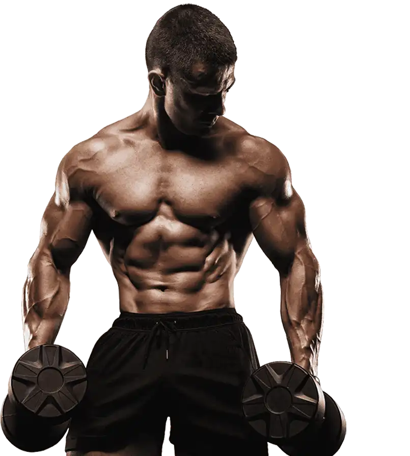 Fit man working out at Energie Gym