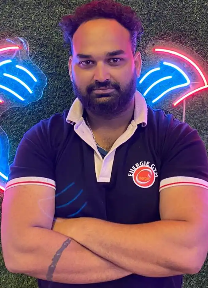 Portrait of Dharmesh, Personal Trainer at Energie Gym