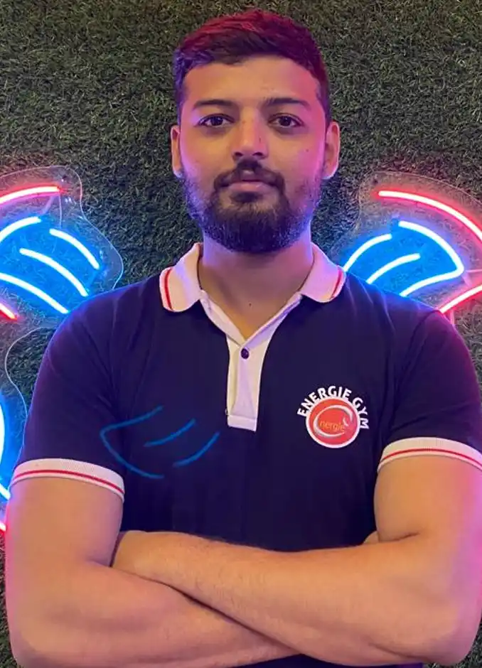 Portrait of Sushant, Personal Trainer at Energie Gym
